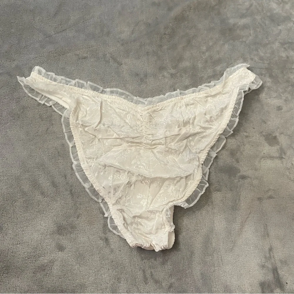New! For love and lemons bride panty white 24555
